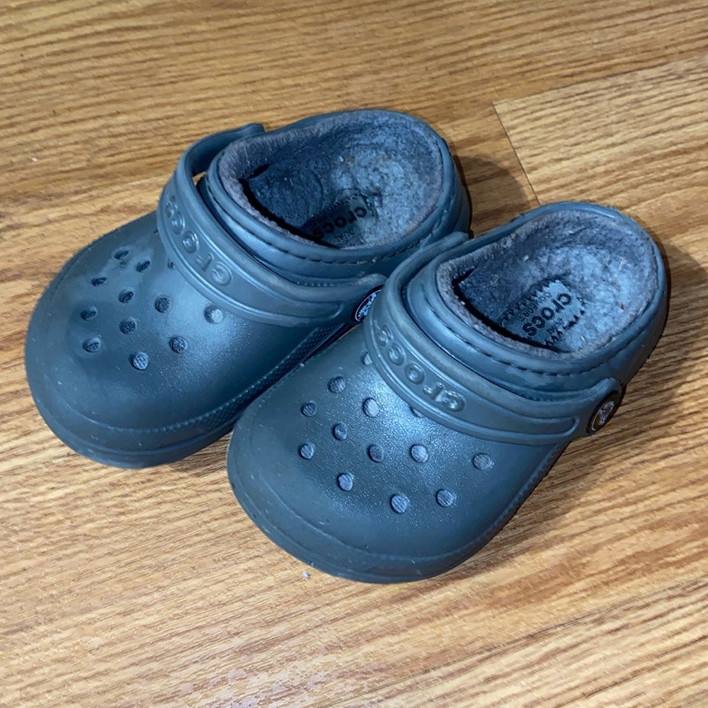 Toddler Classic Lined Crocs